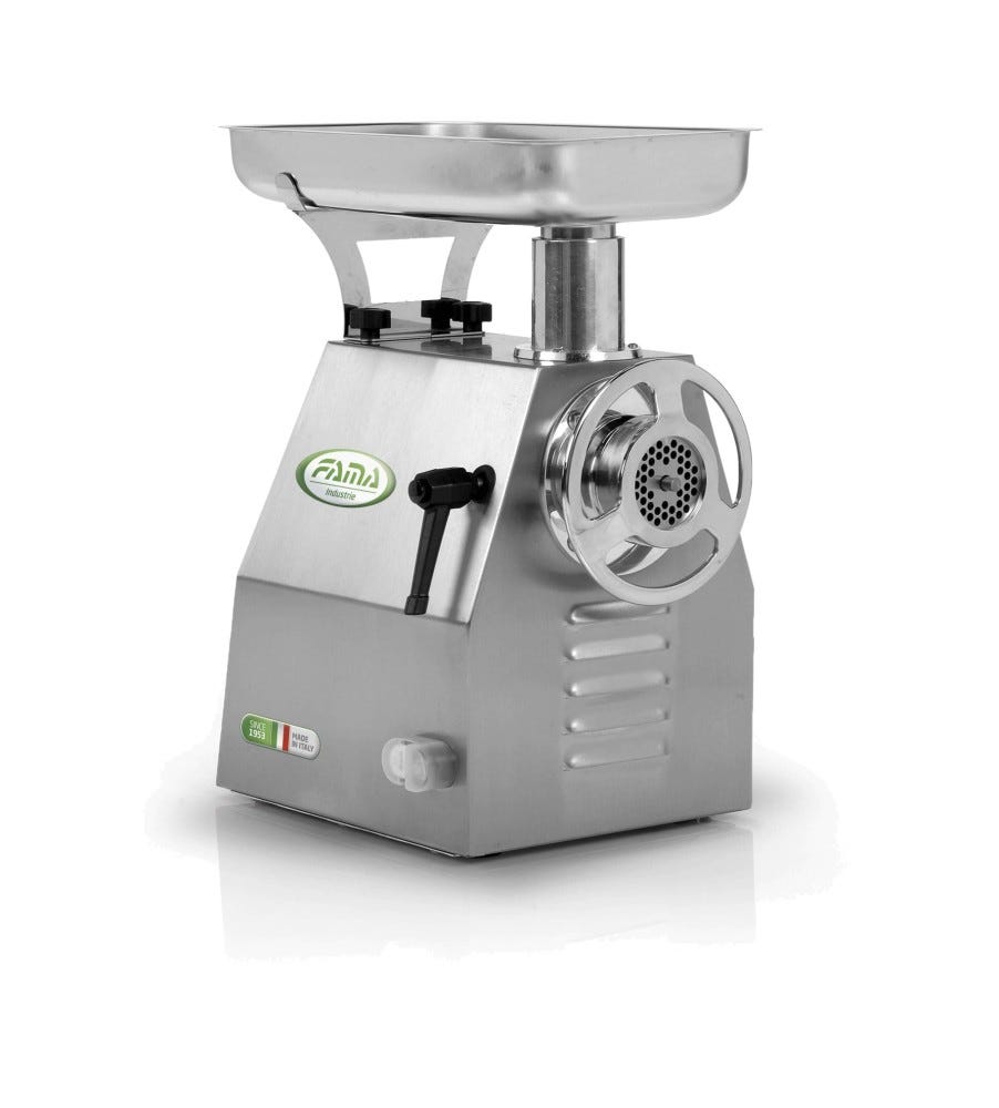 Fama FTI107RU Unger Tritacarne professionale Monofase, 250 kg/h, gruppo Ghisa Alimentare 1/2 Unger