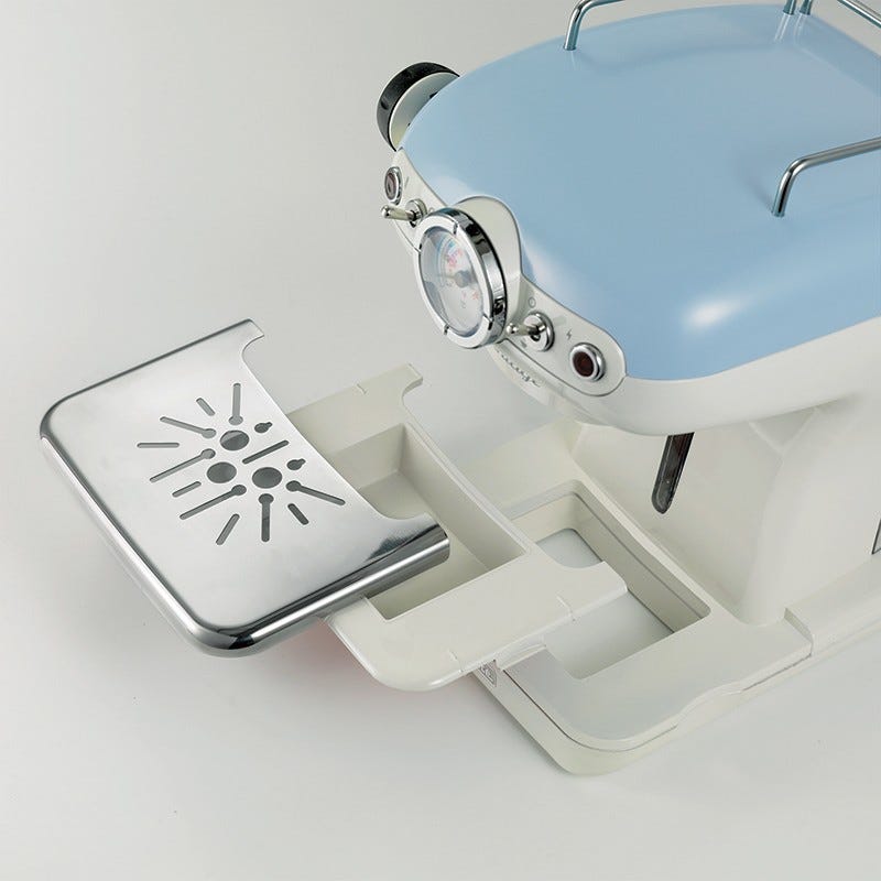 Ariete 1389 Vintage Macchina per caffè espresso - celeste