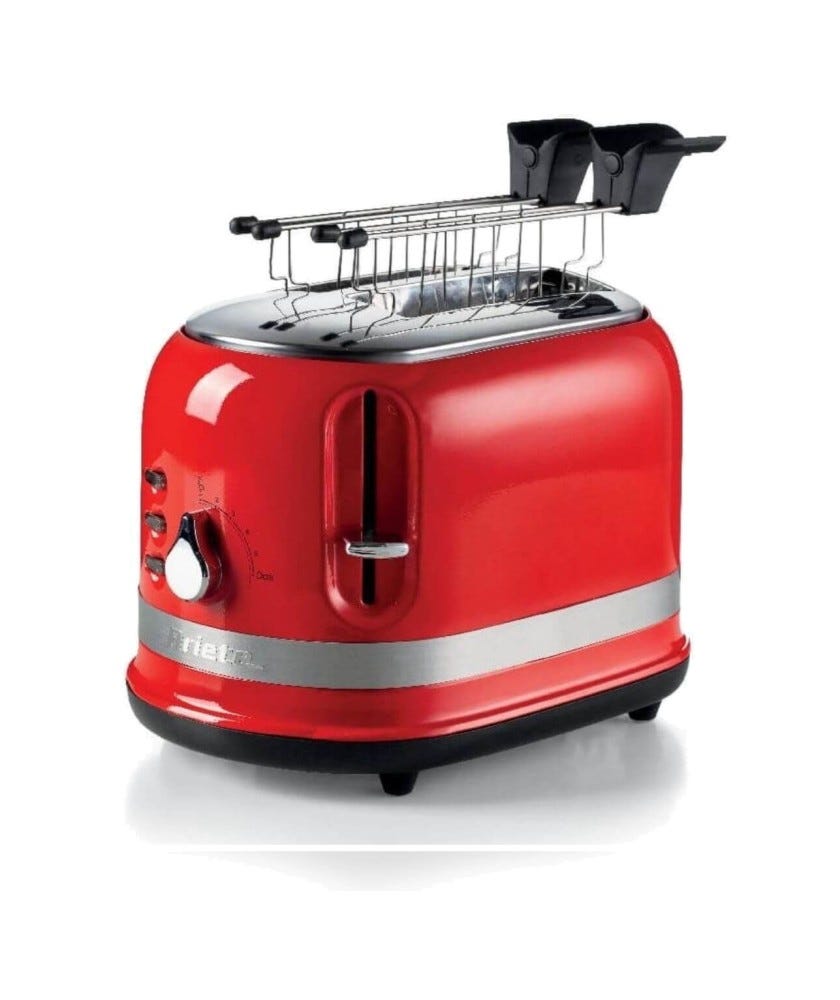 Ariete 0149 Moderna Tostapane 2 fette - rosso