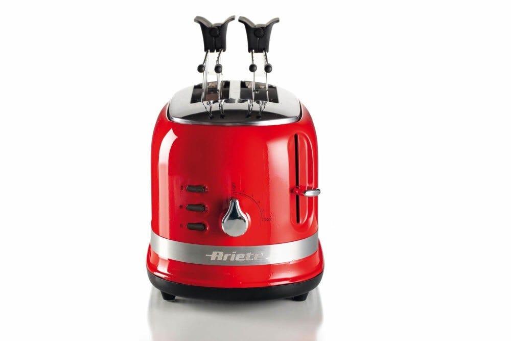 Ariete 0149 Moderna Tostapane 2 fette - rosso