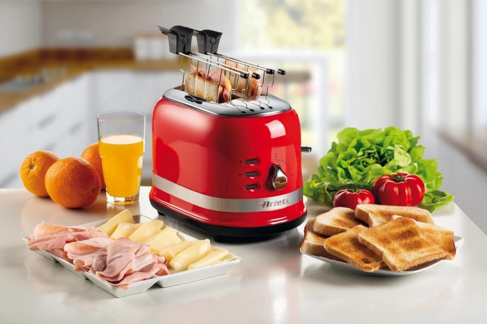 Ariete 0149 Moderna Tostapane 2 fette - rosso