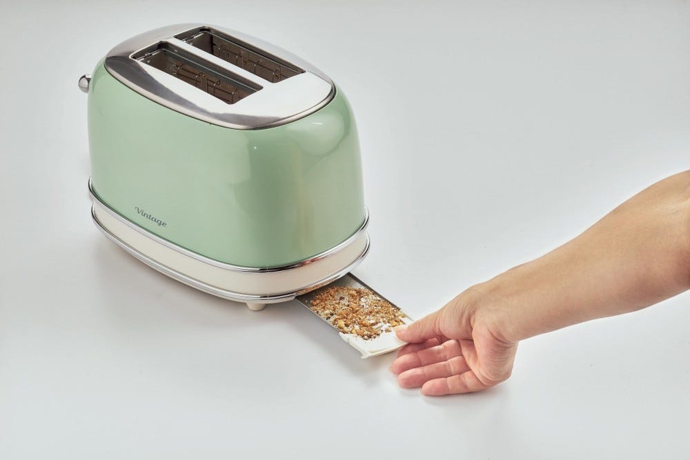 Ariete 0155 Vintage Tostapane 2 fette - Verde