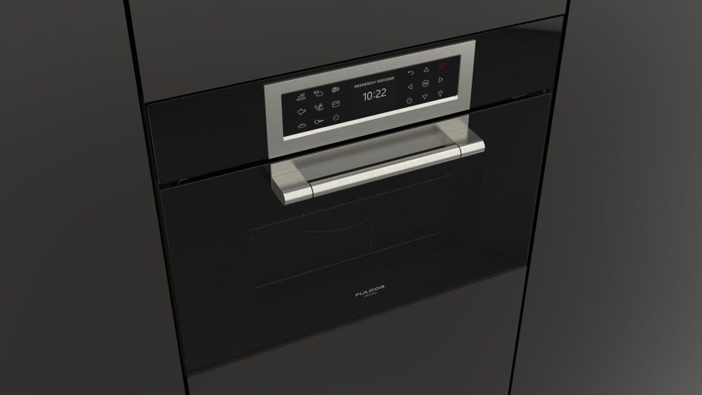 Fulgor FCLCMO 4510 TEM BK Forno microonde da incasso cm. 59 h. 45 cm - vetro nero