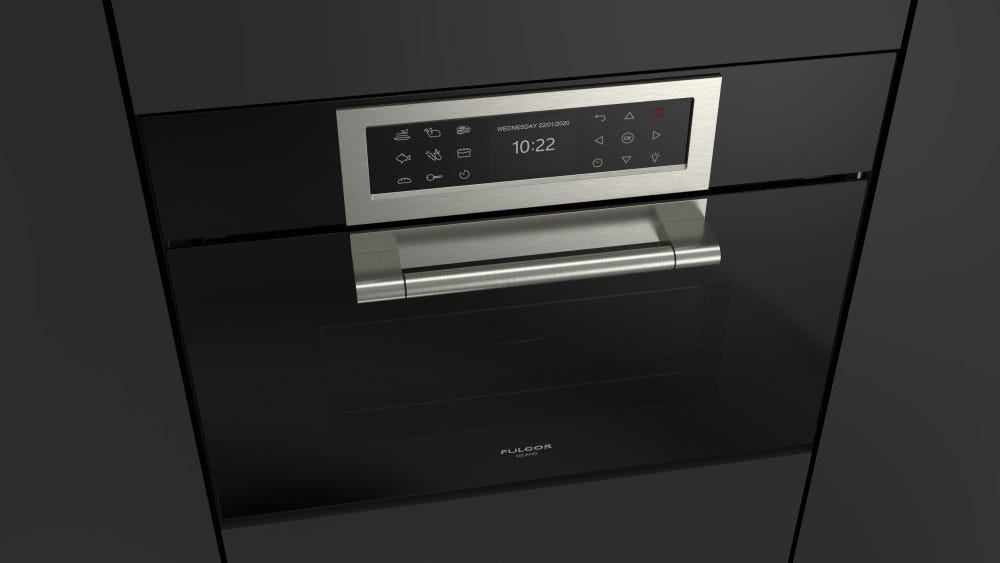 Fulgor FCLCMO 4510 TEM BK Forno microonde da incasso cm. 59 h. 45 cm - vetro nero