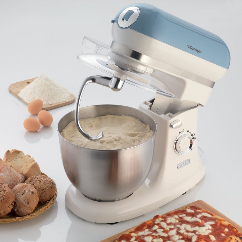 Ariete 1588 Vintage Impastatrice planetaria 5.5 lt. - Azzurro