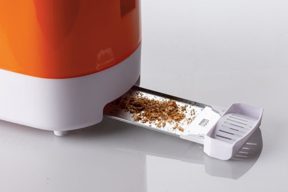 Ariete 0159 Toastime Tostapane a 2 scomparti - arancione / bianco