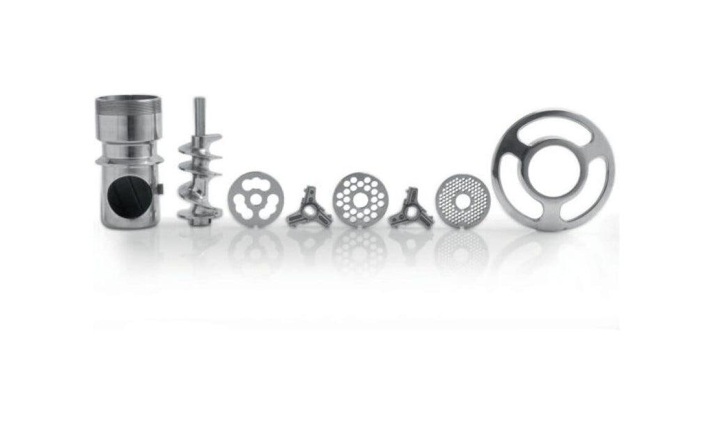Fama FTI138RUT Unger Tritacarne professionale Trifase, 600 kg/h, gruppo Acciaio Inox Unger Totale, inversione di marcia FINV