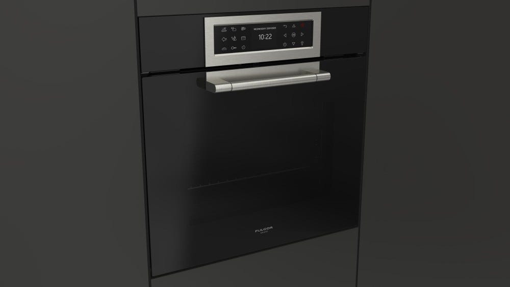 Fulgor FCLO 6215 TEM BK CLUSTER CONCEPT 60 Forno elettrico cm. 60 - vetro nero