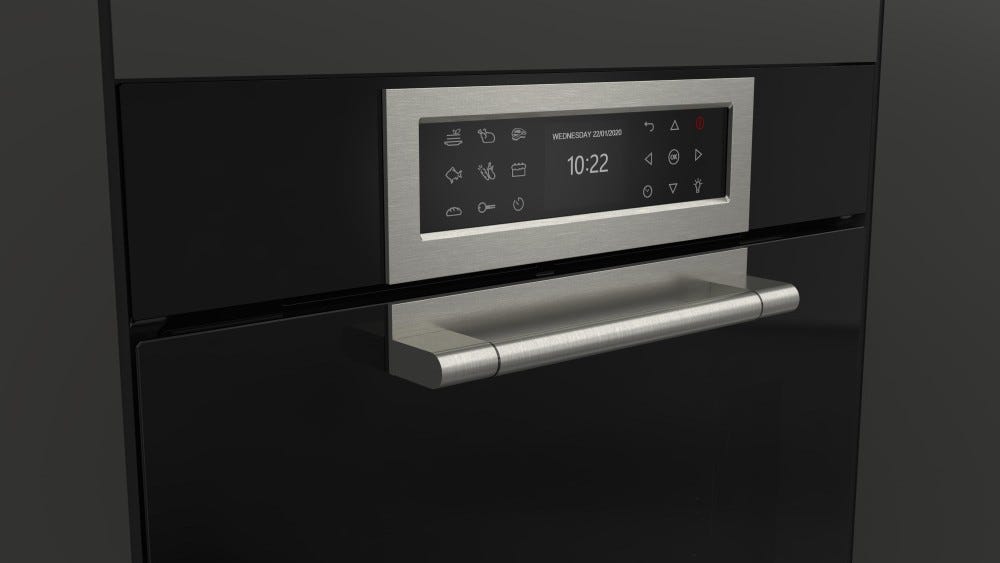 Fulgor FCLO 6215 TEM BK CLUSTER CONCEPT 60 Forno elettrico cm. 60 - vetro nero