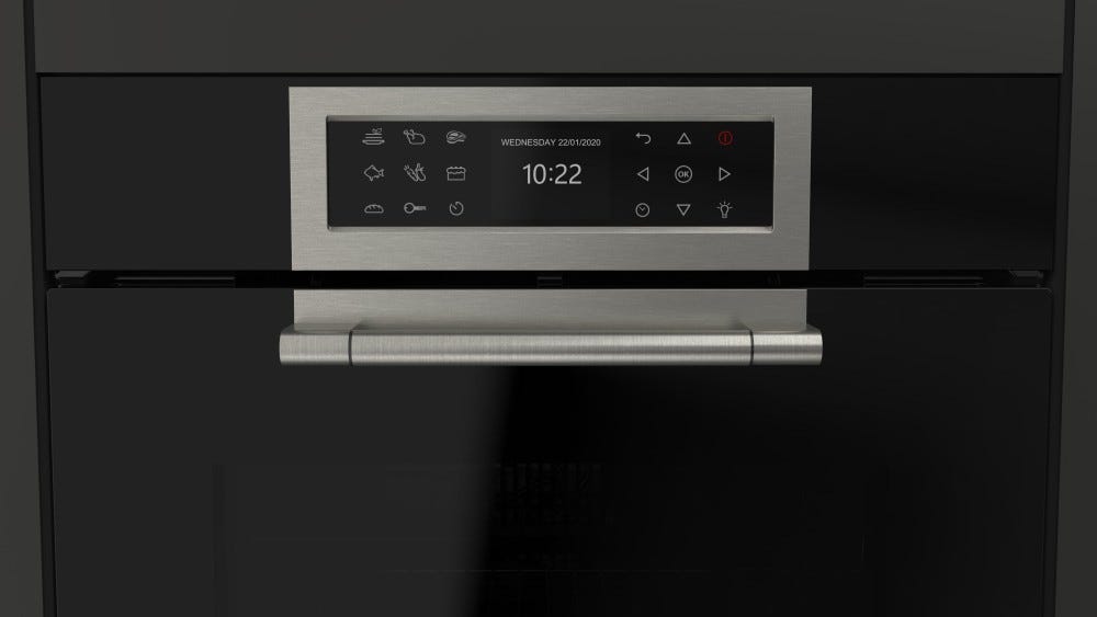 Fulgor FCLO 6215 TEM BK CLUSTER CONCEPT 60 Forno elettrico cm. 60 - vetro nero