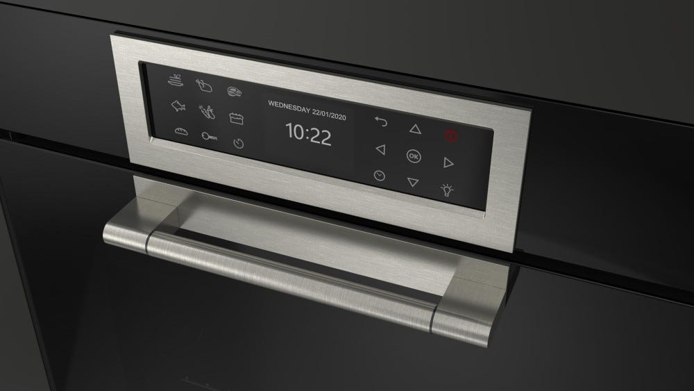 Fulgor FCLO 6215 TEM BK CLUSTER CONCEPT 60 Forno elettrico cm. 60 - vetro nero
