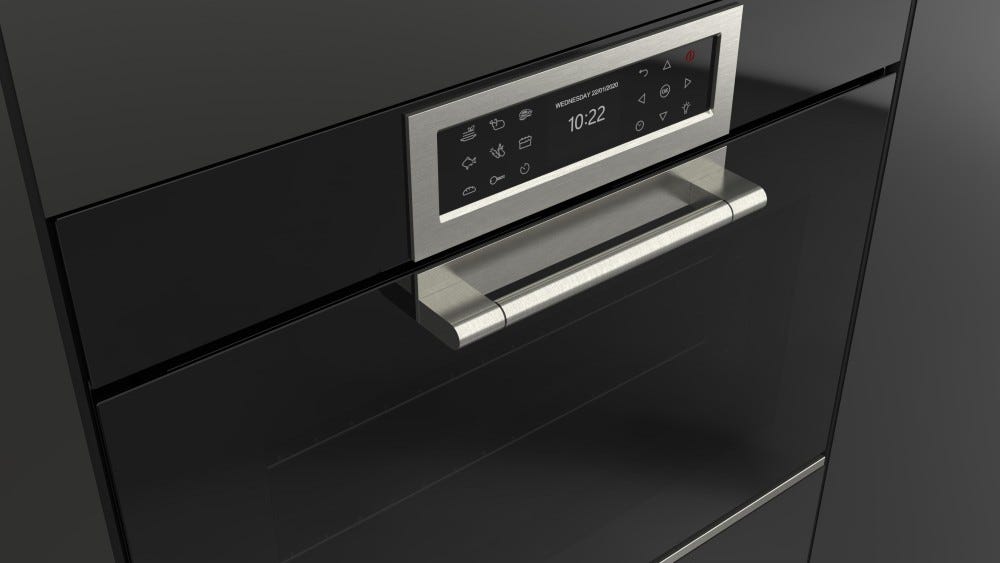 Fulgor FCLO 7515 TEM BK Forno elettrico cm. 75 - vetro nero