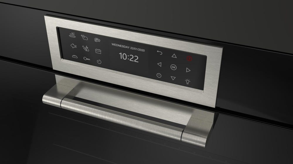 Fulgor FCLO 7515 TEM BK Forno elettrico cm. 75 - vetro nero