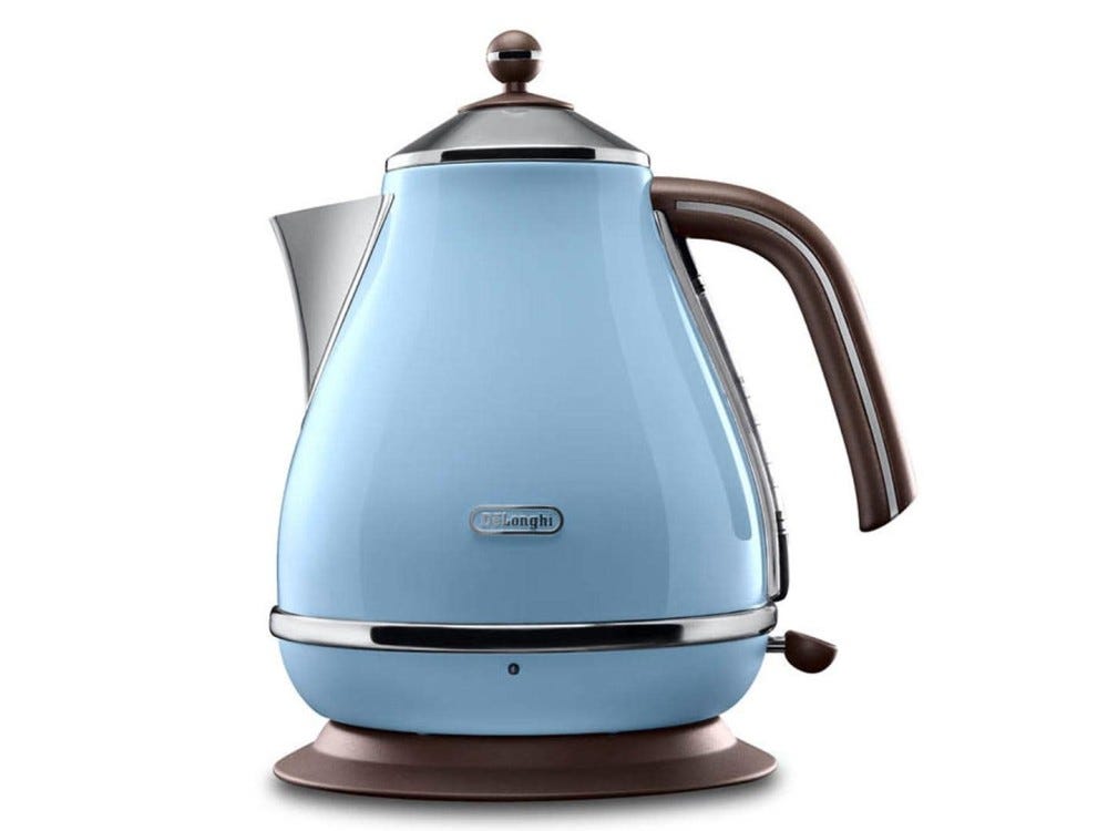 De Longhi KBOV2001 AZ Icona Vintage Bollitore elettrico da 1,7 l - azzurro