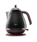 De Longhi KBOV2001 BK Icona Vintage Bollitore elettrico da 1,7 l - nero