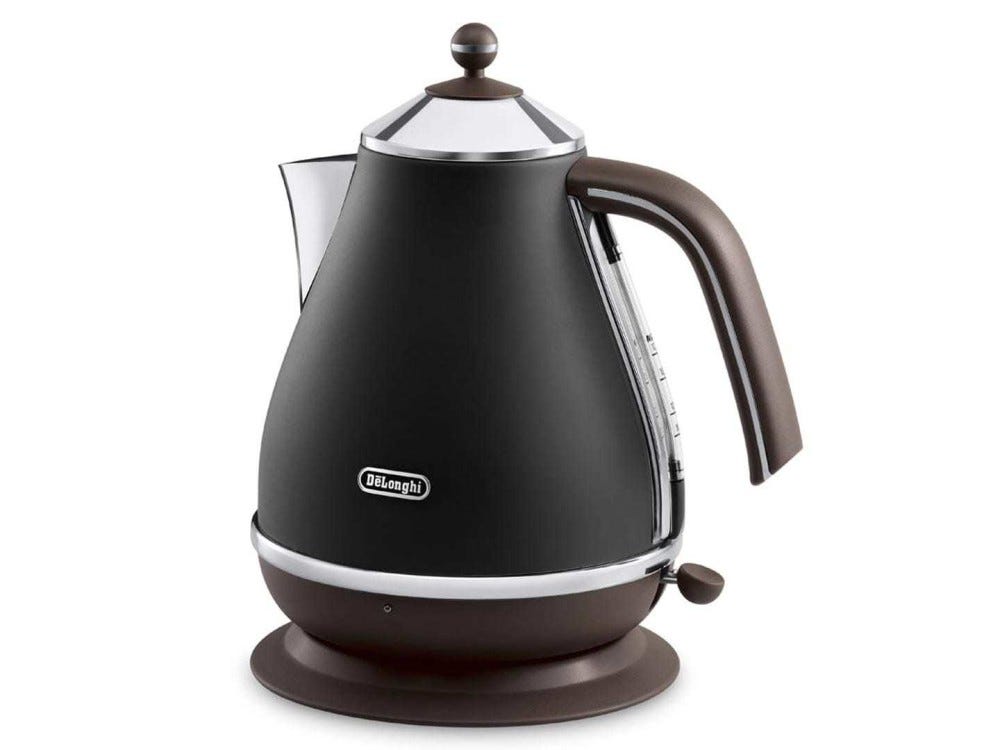 De Longhi KBOV2001 BK Icona Vintage Bollitore elettrico da 1,7 l - nero