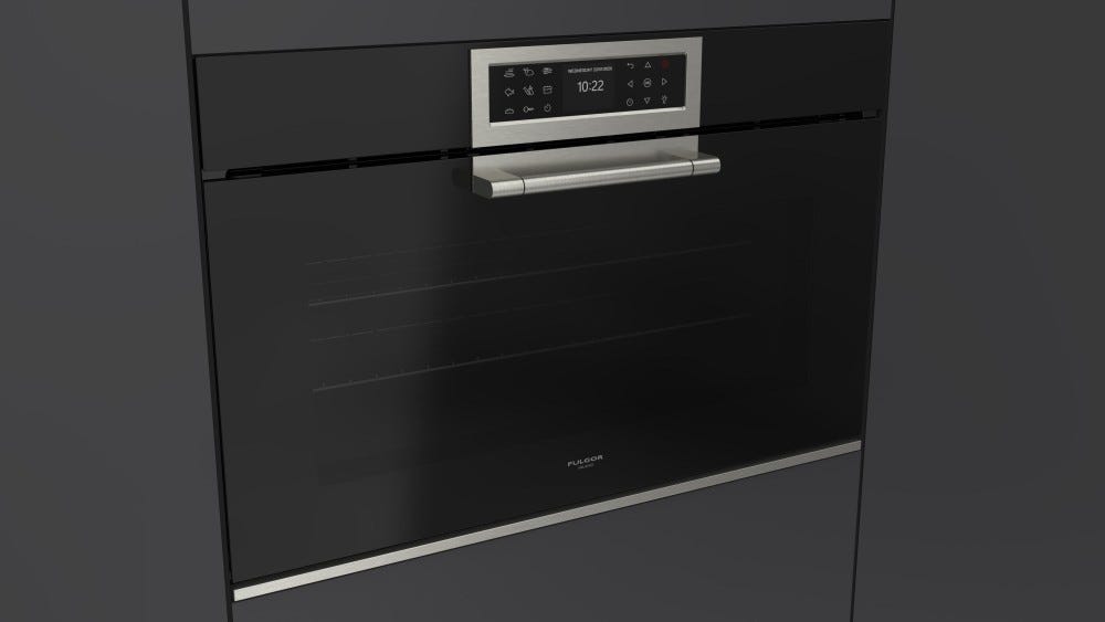 Fulgor FCLO 9615 TEM BK Forno elettrico cm. 90 - vetro nero