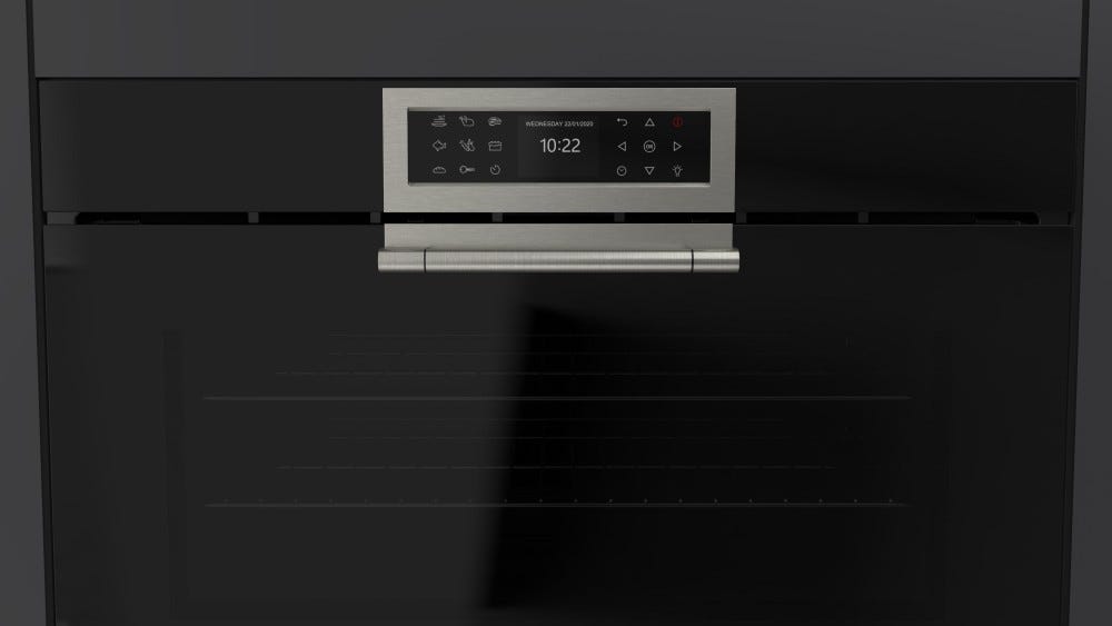 Fulgor FCLO 9615 TEM BK Forno elettrico cm. 90 - vetro nero