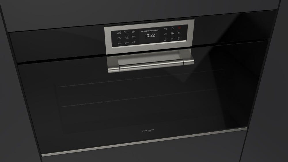 Fulgor FCLO 9615 TEM BK Forno elettrico cm. 90 - vetro nero