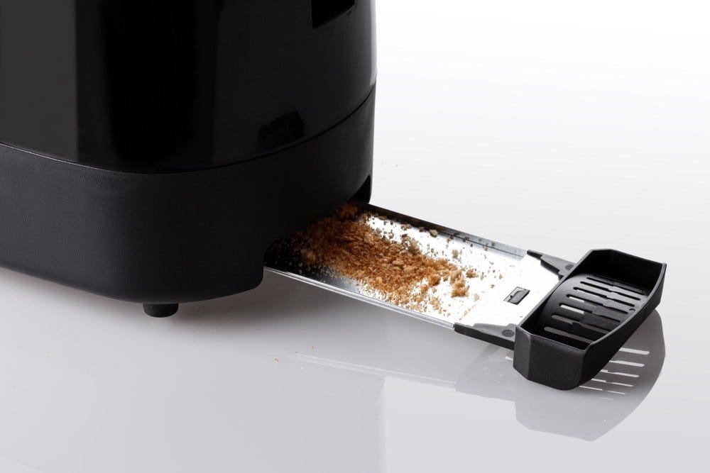 Ariete 0159 Toastime Tostapane a 2 scomparti - nero
