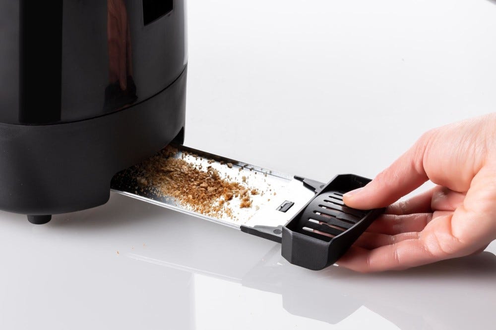 Ariete 0159 Toastime Tostapane a 2 scomparti - nero