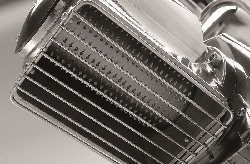 Fama FTGI103 Tg Tritacarne Grattugia monofase 200/50 kg, gruppo macinazione in acciaio inox