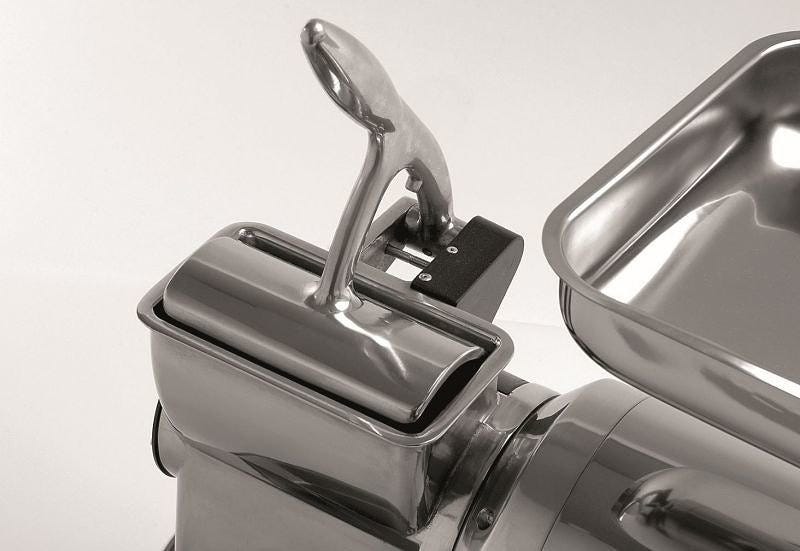 Fama FTG208 Tg Tritacarne Grattugia trifase 300/70 kg, gruppo macinazione in ghisa alimentare
