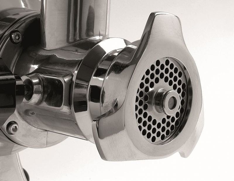 Fama FTG207 Tg Tritacarne Grattugia monofase 300/70 kg, gruppo macinazione in acciaio inox
