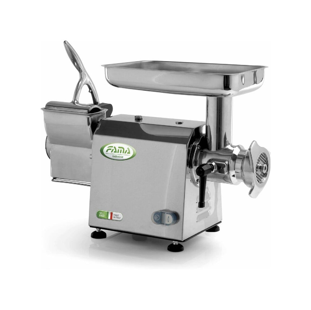 Fama FTGI208 Tg Tritacarne Grattugia trifase 300/70 kg, gruppo macinazione in ghisa alimentare