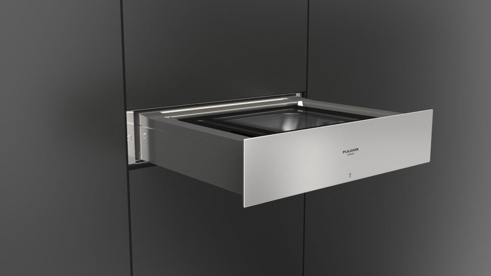 Fulgor FVSD 150 TC X Cassetto per sottovuoto da incasso cm. 60 h. 15 - inox