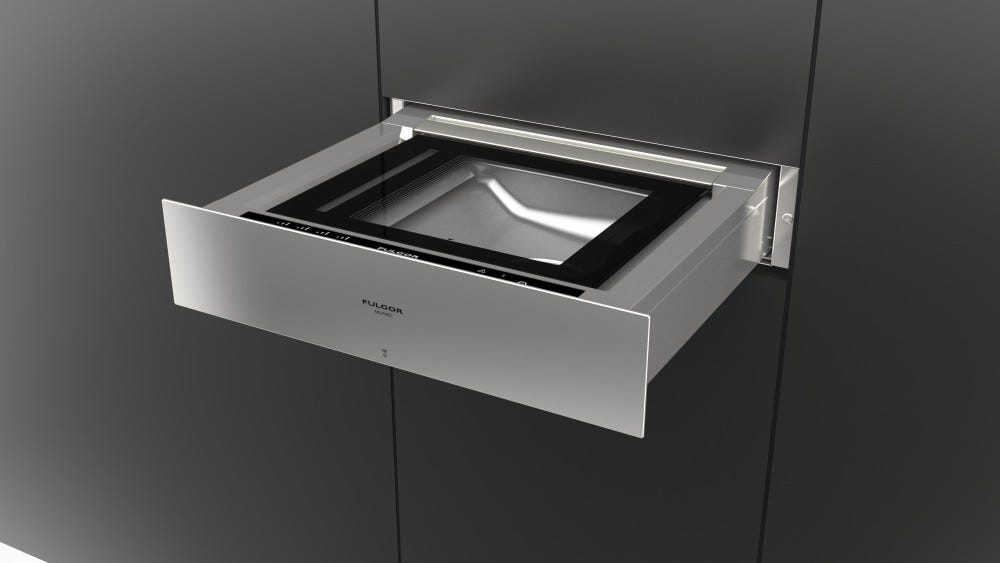Fulgor FVSD 150 TC X Cassetto per sottovuoto da incasso cm. 60 h. 15 - inox