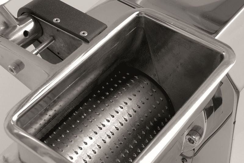 Fama FTGIK102 Uniko Tritacarne Grattugia trifase 200/50 kg, gruppo macinazione in acciaio inox completamente smontabile