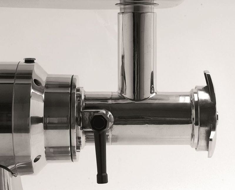Fama FTGK206 Uniko Tritacarne Grattugia trifase 300/70 kg, gruppo macinazione in acciaio inox completamente smontabile