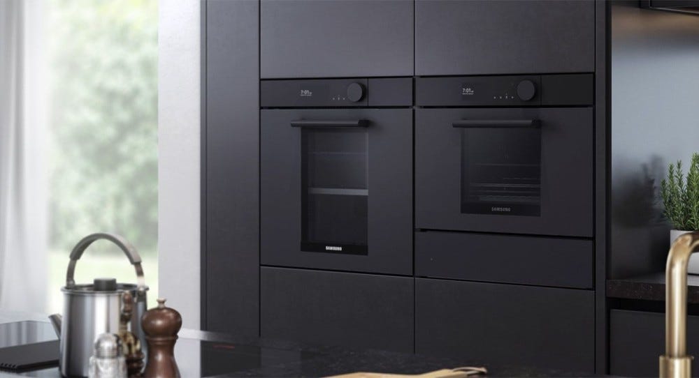 Samsung NQ50T9539BD Infinite Line Forno combinato a microonde cm. 60 h 45 - grafite
