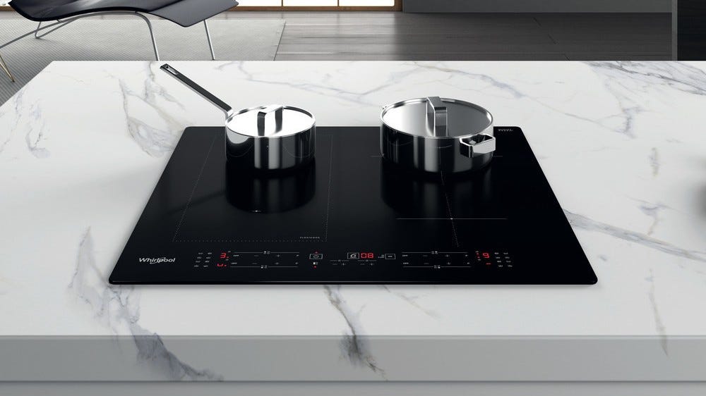 Whirlpool WL B8160 NE Piano cottura a induzione cm. 59 - vetroceramica nero