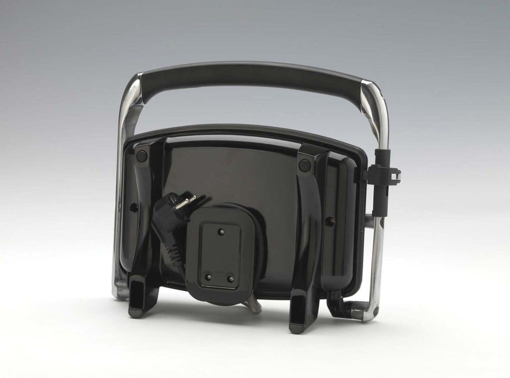 Ariete 1911 Toast & Grill Slim Piastra elettrica - inox / nero