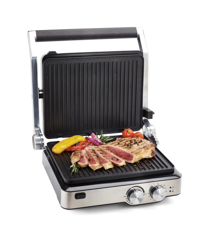 Ariete 1918 Grill and taste Bistecchiera elettrica - inox / nero