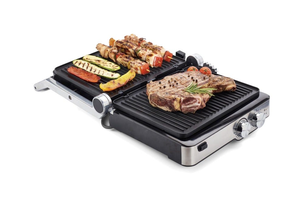 Ariete 1918 Grill and taste Bistecchiera elettrica - inox / nero