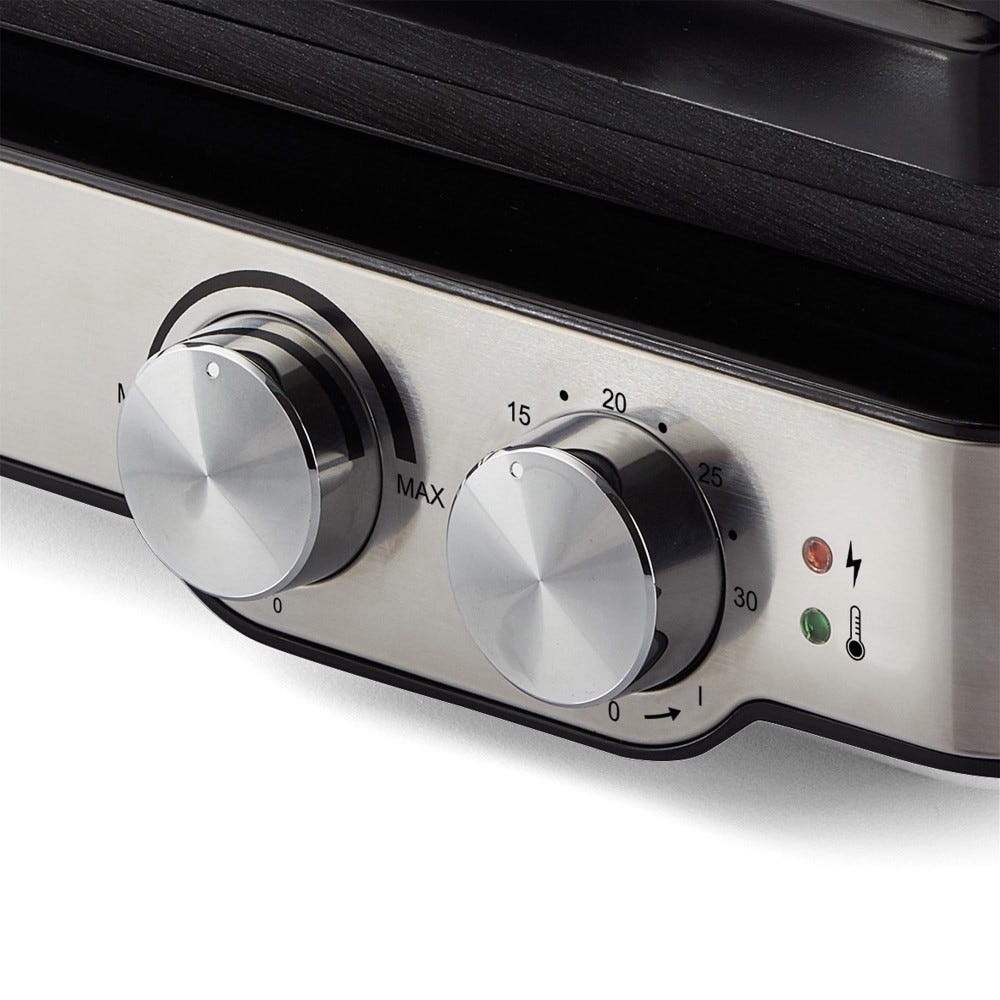 Ariete 1918 Grill and taste Bistecchiera elettrica - inox / nero