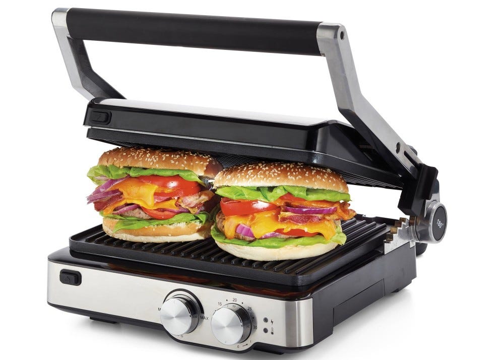 Ariete 1918 Grill and taste Bistecchiera elettrica - inox / nero