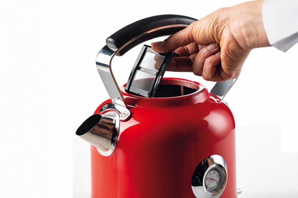 Ariete 2854 Moderna Bollitore elettrico 1,7 lt. - rosso