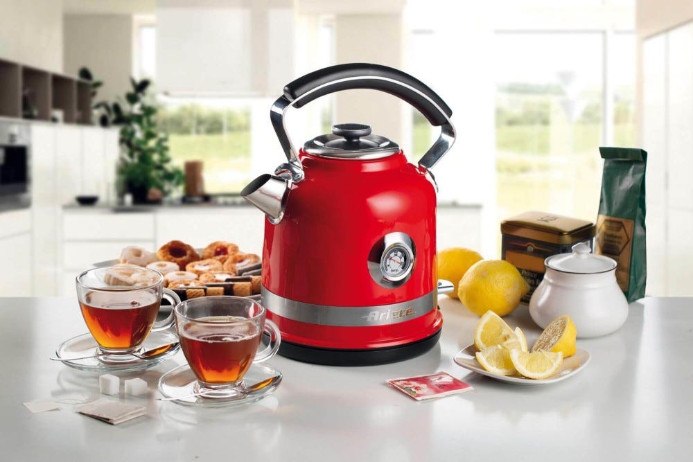 Ariete 2854 Moderna Bollitore elettrico 1,7 lt. - rosso