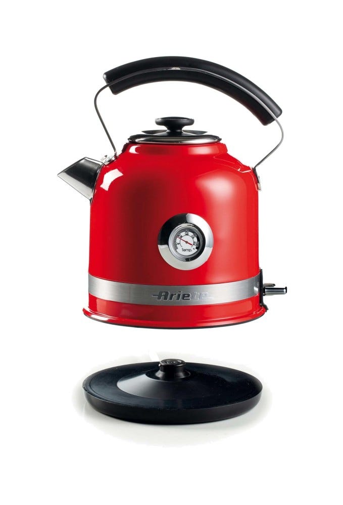 Ariete 2854 Moderna Bollitore elettrico 1,7 lt. - rosso