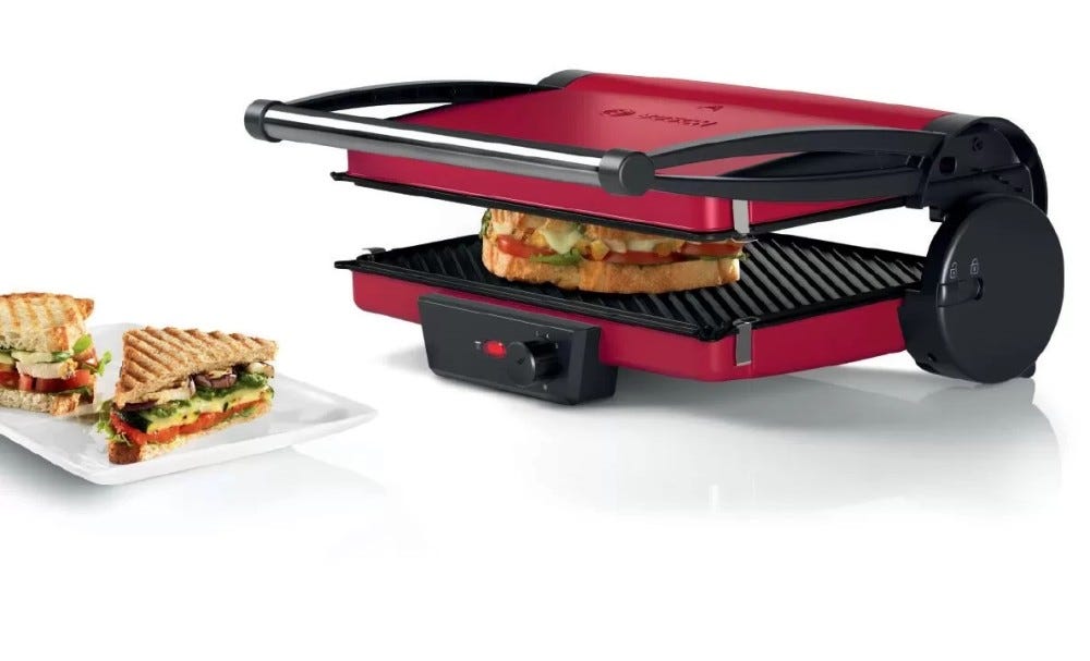 Bosch TCG4104 Bistecchiera - rosso