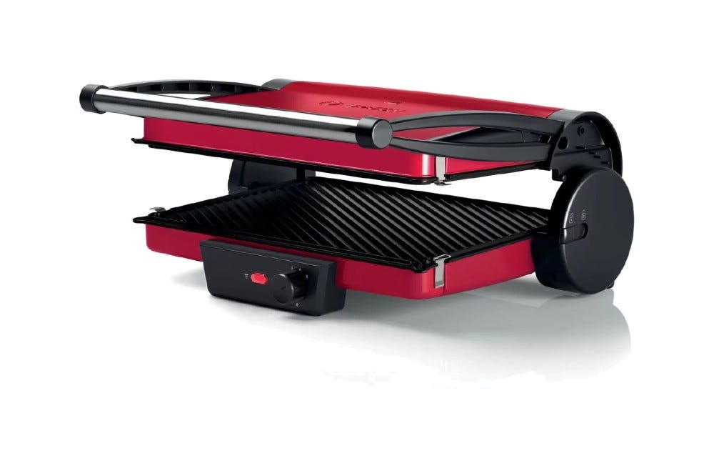 Bosch TCG4104 Bistecchiera - rosso