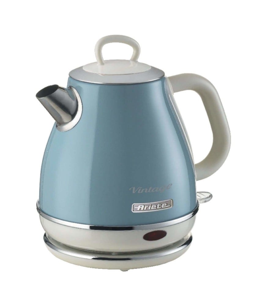 Ariete 2868 Vintage Bollitore elettrico 1 lt. - azzurro
