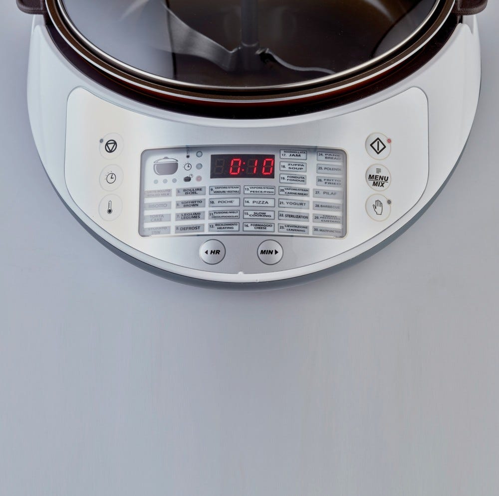 Ariete 2945 Multicooker Twist Robot da cucina multifunzione - lt. 5 - bianco / blu