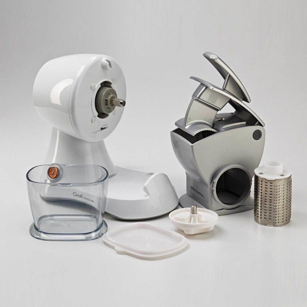Ariete 0448 Gratì Professional Grattugia elettrica monofase - bianco / silver