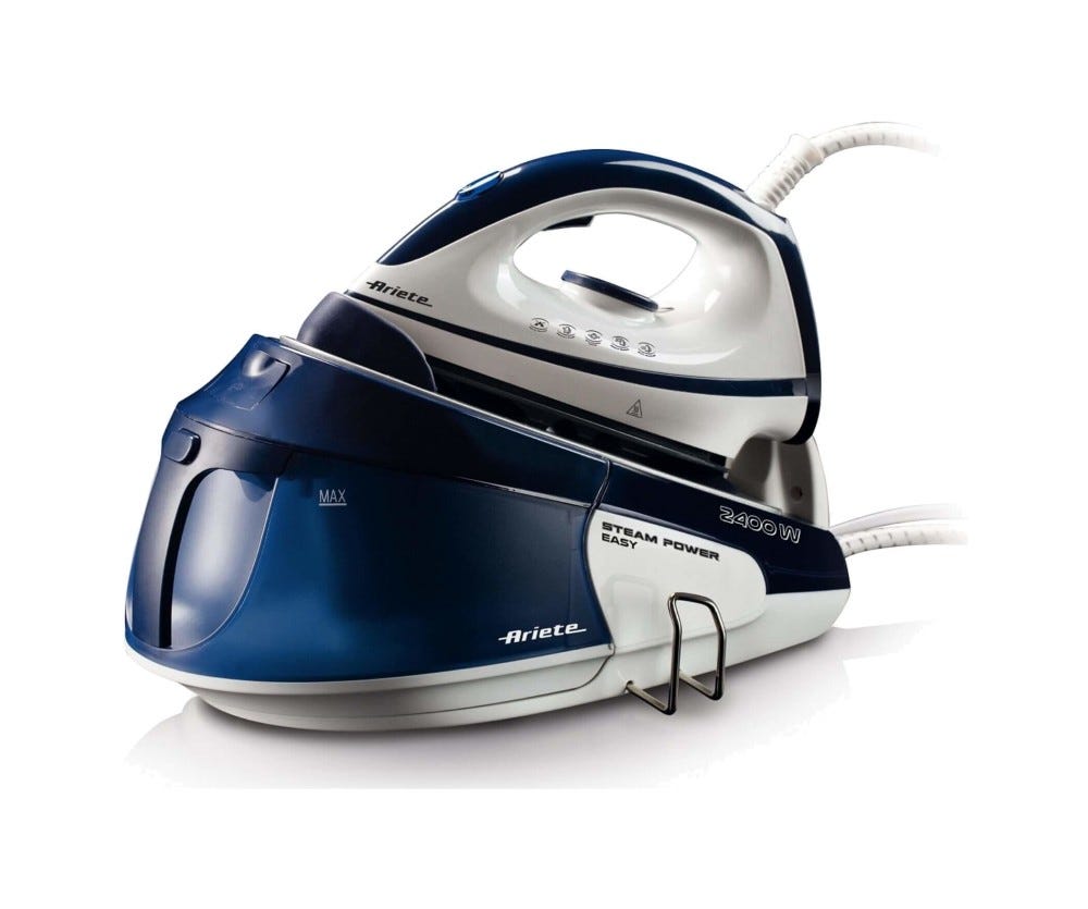 Ariete 5571 Steam Power Easy Ferro da stiro a vapore - blu / bianco