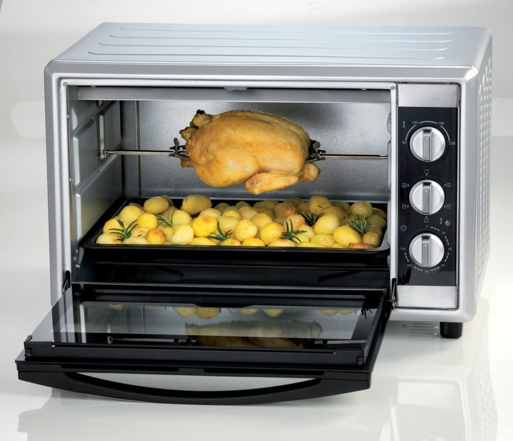 Ariete 0945 Bon Cuisine 560 Forno elettrico cm. 48 - inox / nero